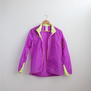 Adidas Purple Windbreaker Jacket Sz: M